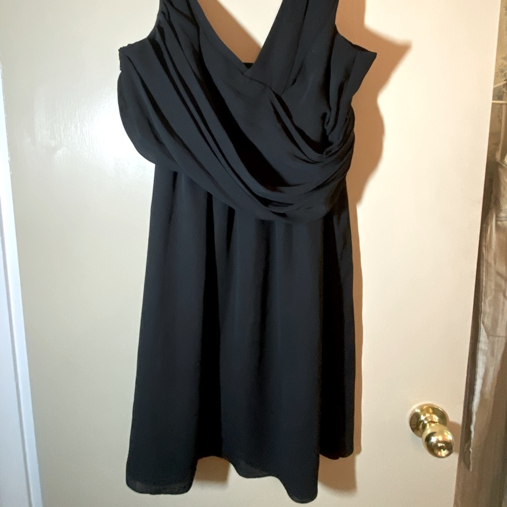 Classic black cocktail dress